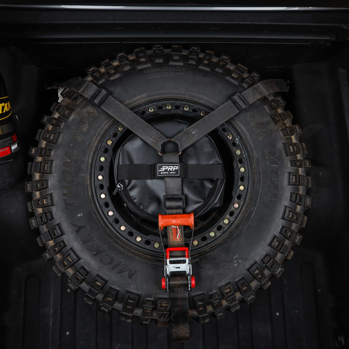 SpeedStrap 2″ HD 3-Point Spare Tire Tie-Down with Swivel Hooks-Tie-Down Straps-SpeedStrap-Pivotal Motorsports