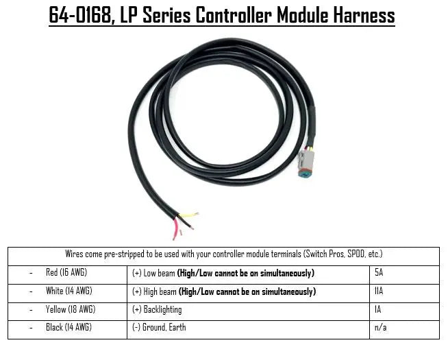 LP Controller Module-Wiring Harness-Baja Designs-Pivotal Motorsports