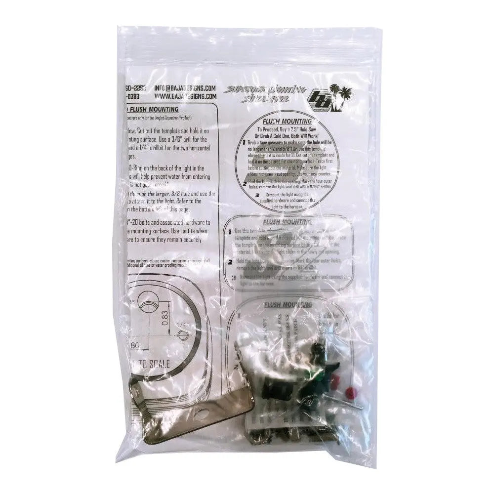 Squadron/S2 Series Parts Bag-Light Mount-Baja Designs-Pivotal Motorsports