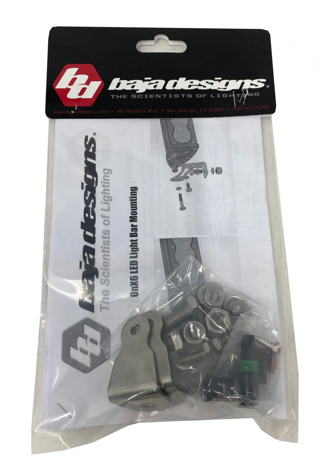S8 Series Parts Bag-Light Mount-Baja Designs-Pivotal Motorsports