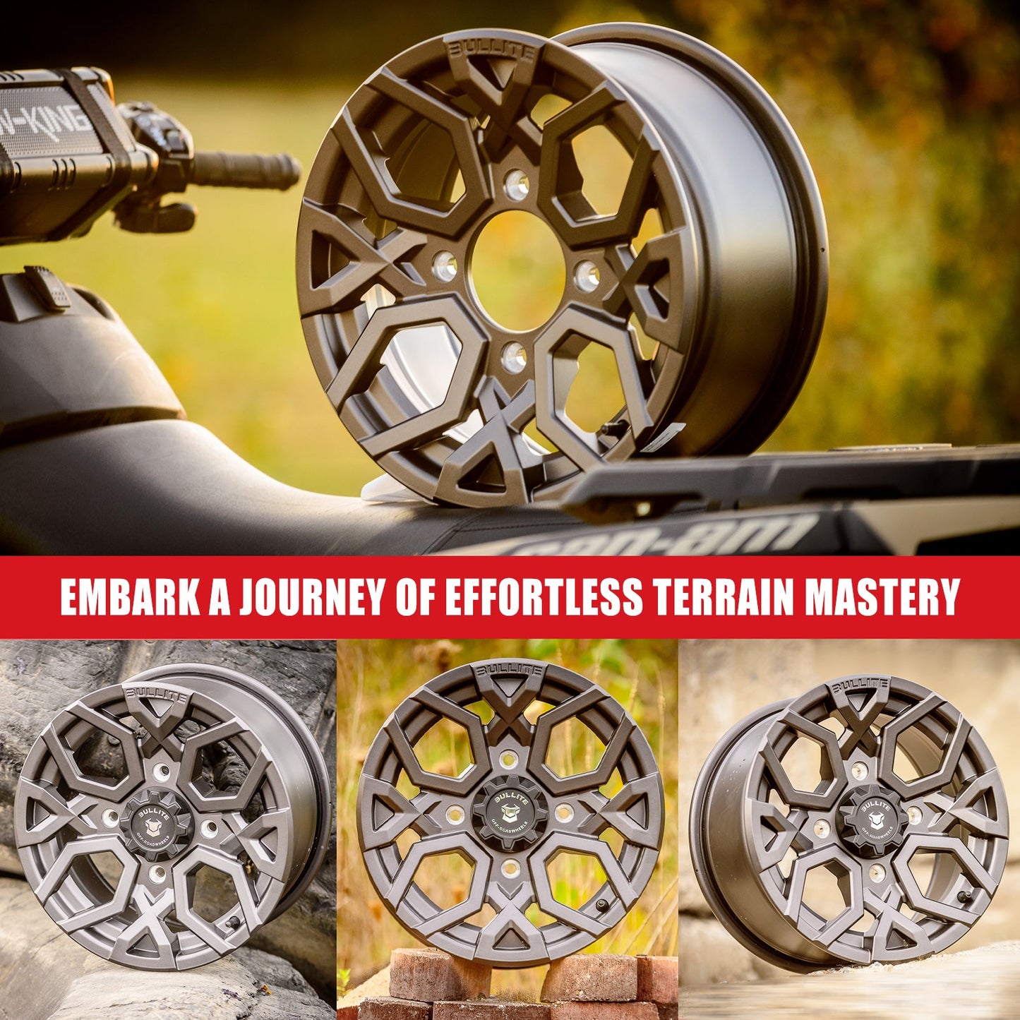 BT-07 CASTER - BULLITE WHEELS