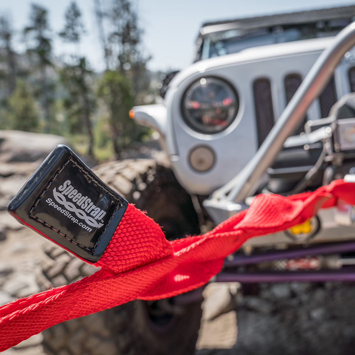 SpeedStrap 2″ Big Daddy Weavable Recovery Tow Strap-Tie-Down Straps-SpeedStrap-Pivotal Motorsports