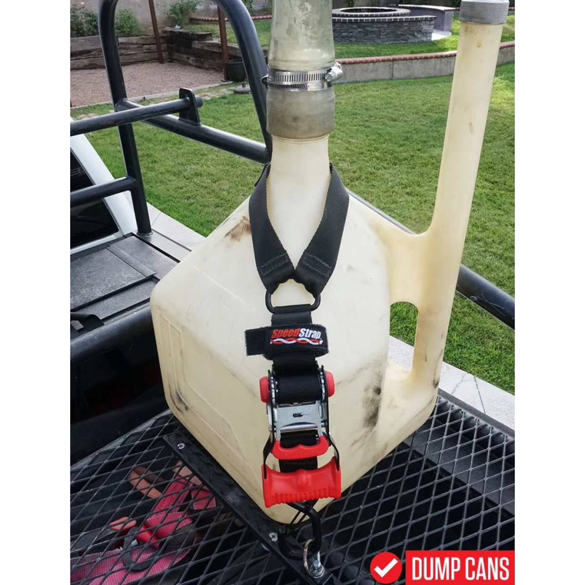 SpeedStrap Fuel Jug Tie-Down-Tie-Down Straps-SpeedStrap-Pivotal Motorsports