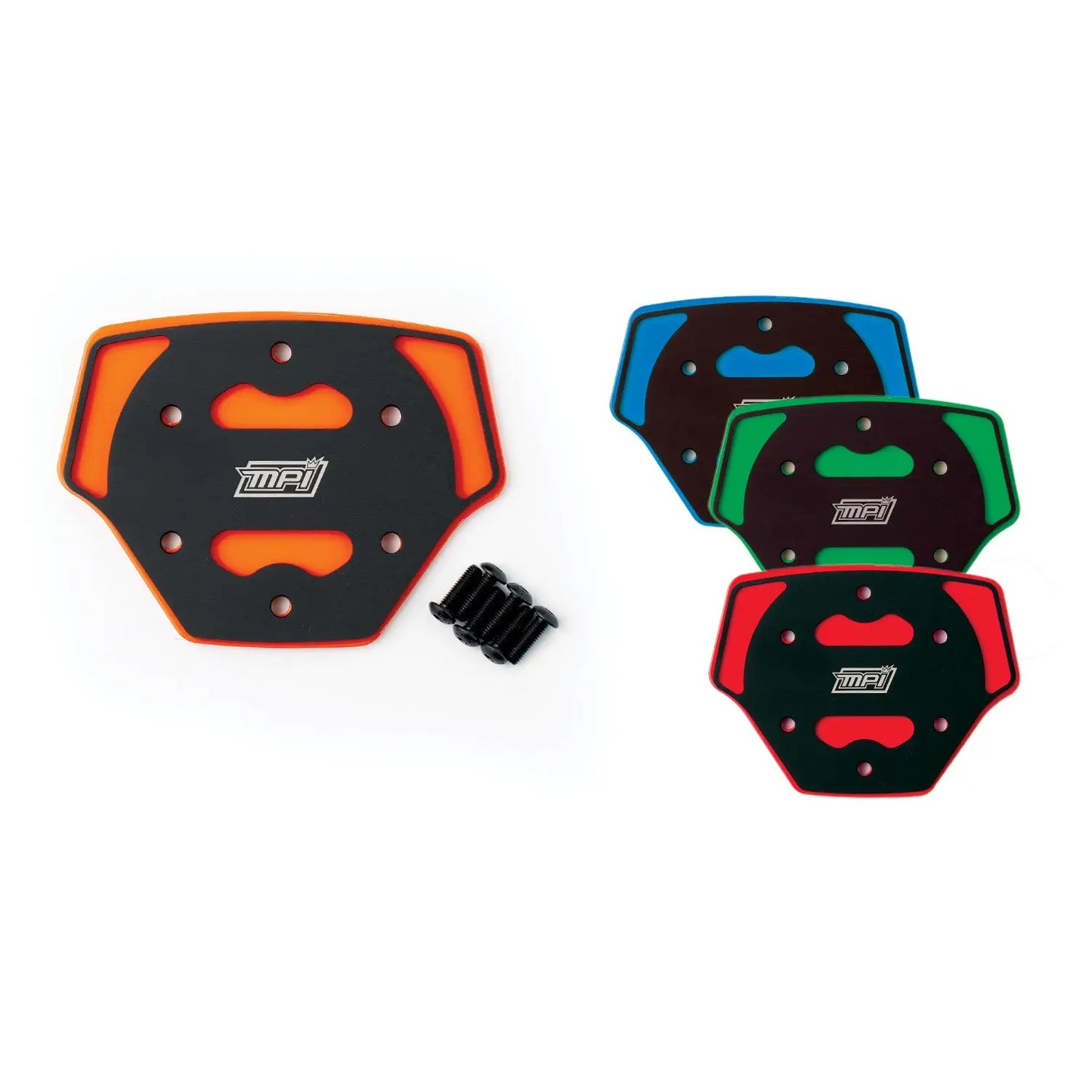 Center Plate Covering For All F Line Green-Steering Wheels and Components-MPI USA-Pivotal Motorsports