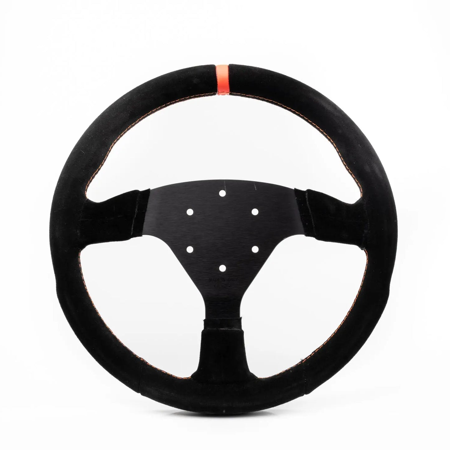Track Day Steering Wheel 13in Flat Suede-Steering Wheels and Components-MPI USA-Pivotal Motorsports