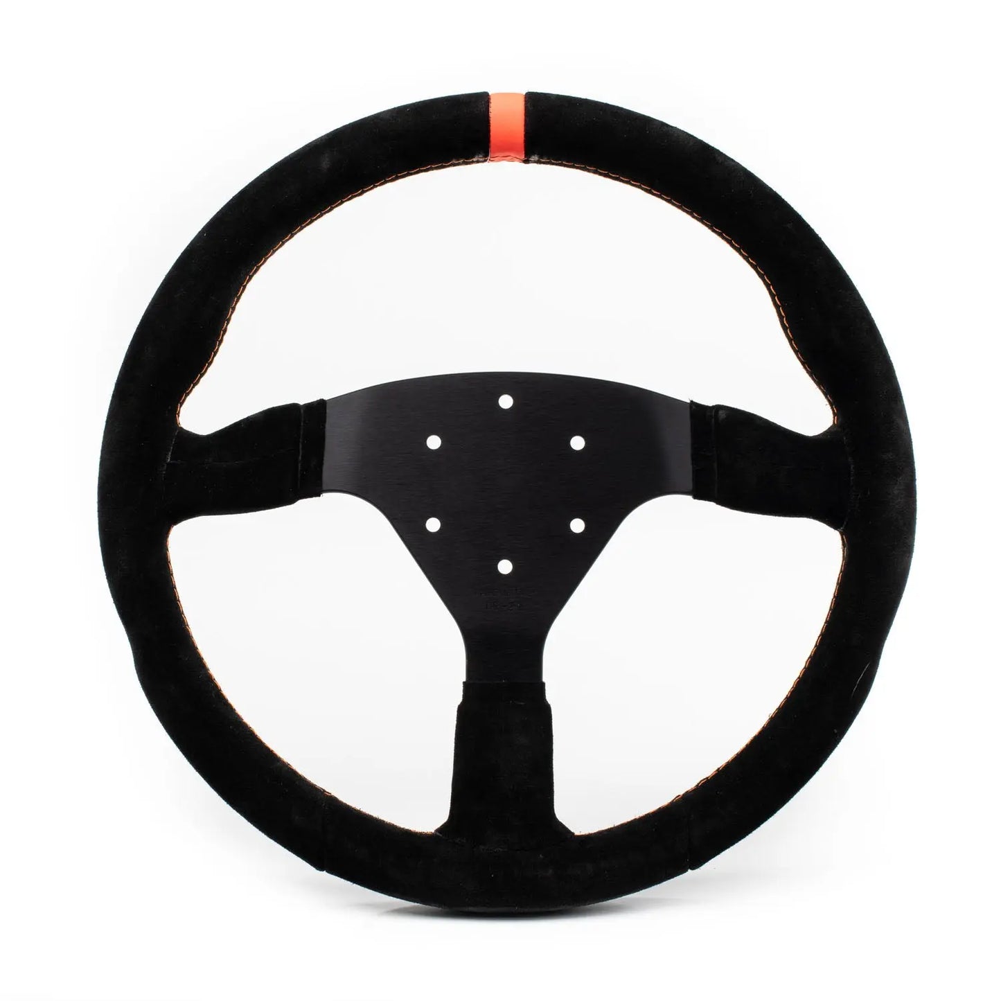 Track Day Steering Wheel 14in Flat Suede-Steering Wheels and Components-MPI USA-Pivotal Motorsports