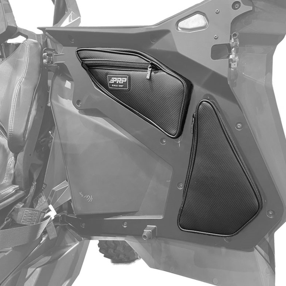 Rear Door Bags for Polaris RZR PRO XP, PRO R, TURBO R (Pair)-Vehicle Storage Bags-PRP Seats-Pivotal Motorsports
