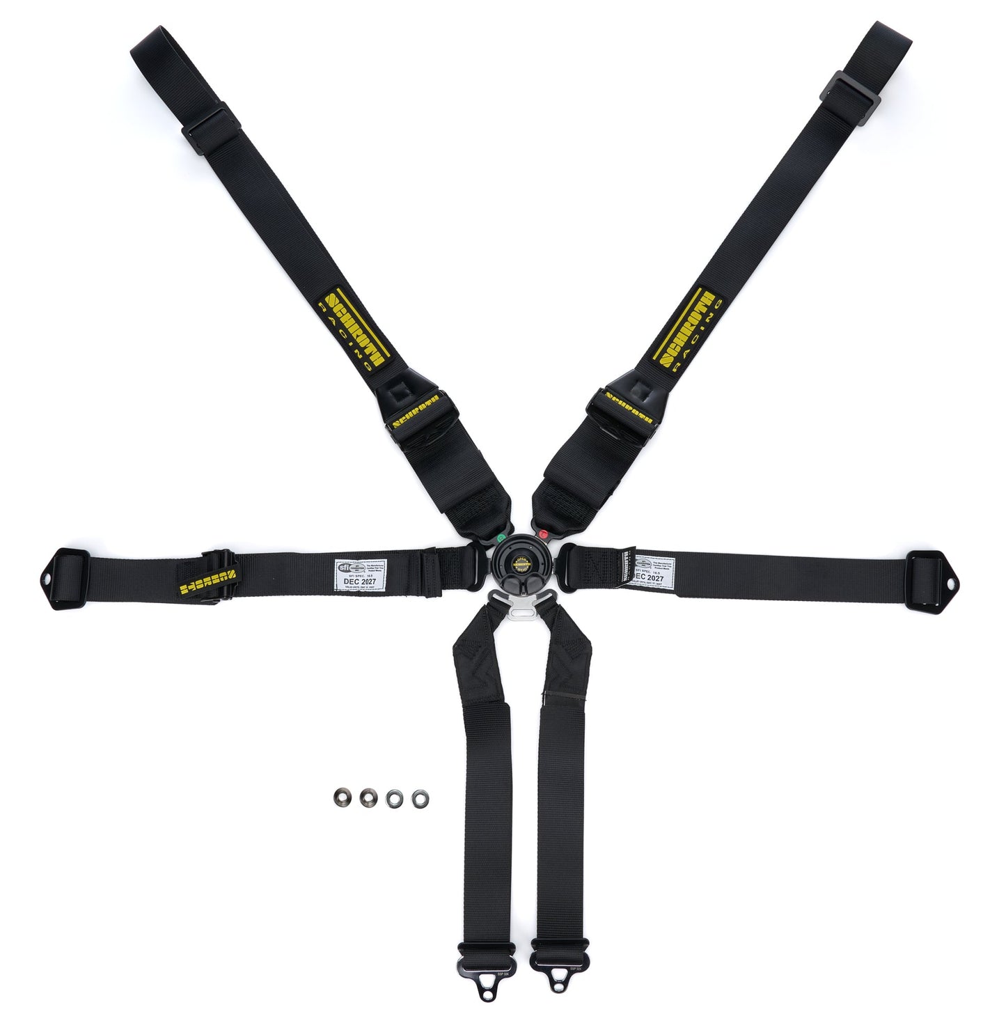 Harness 6pt Profi 3 Pull -Up Lap RH Hans Shldr SCHROTH RACING