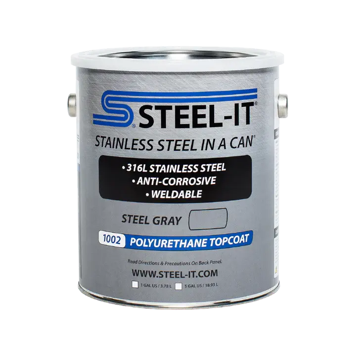 Steel Gray Polyurethane Case 4 x 1 Gallon-Paints and Finishing-STEEL-IT-Pivotal Motorsports