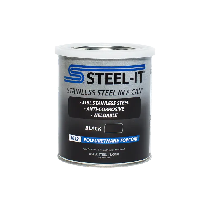 Black Polyurethane 1 Gallon-Paints and Finishing-STEEL-IT-Pivotal Motorsports