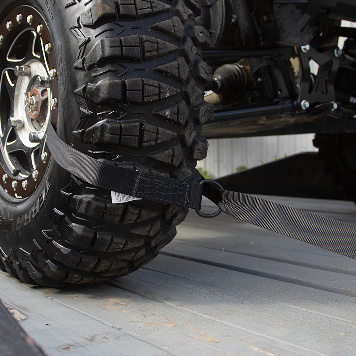 SpeedStrap 1.5″ UTV Through the Wheel Tie-Down (2 Pack) – Black-Tie-Down Straps-SpeedStrap-Pivotal Motorsports