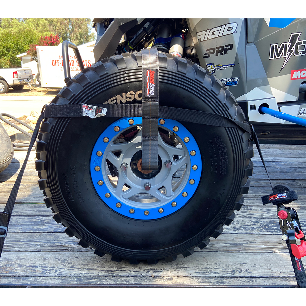SpeedStrap Essential UTV Tire Bonnet Kit-Tie-Down Straps-SpeedStrap-Pivotal Motorsports