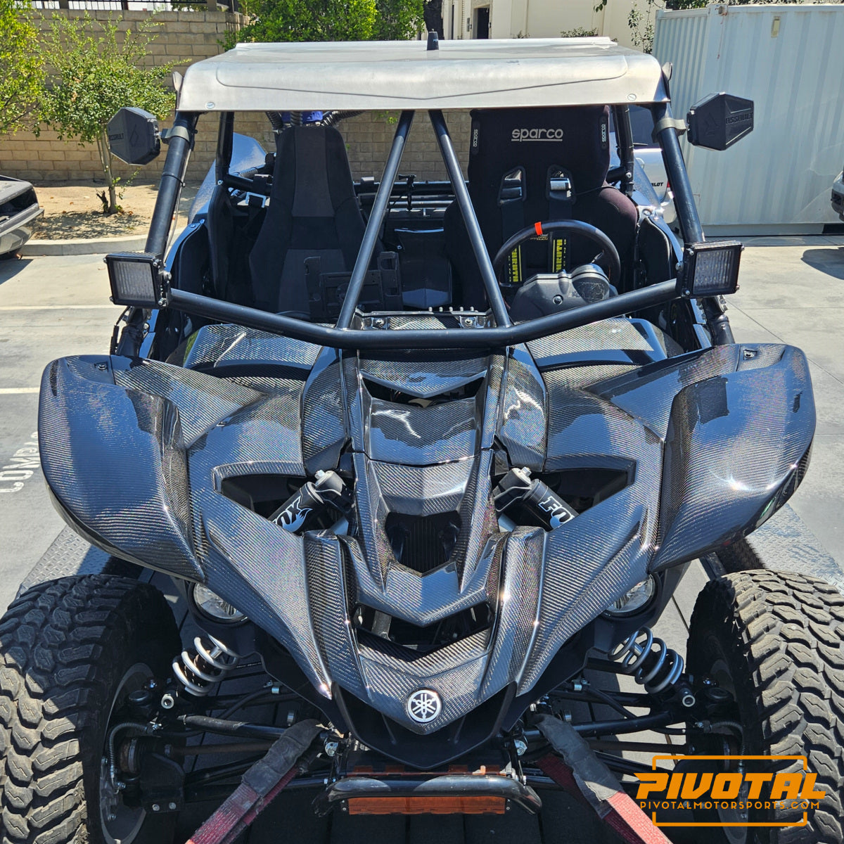 Yamaha YXZ1000R Full Hood / Front Clip - Carbon Fiber - Pivotal