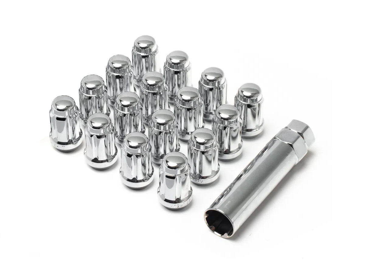 12x1.5 Chrome Lug Kit (4-Lug) - Valor Offroad