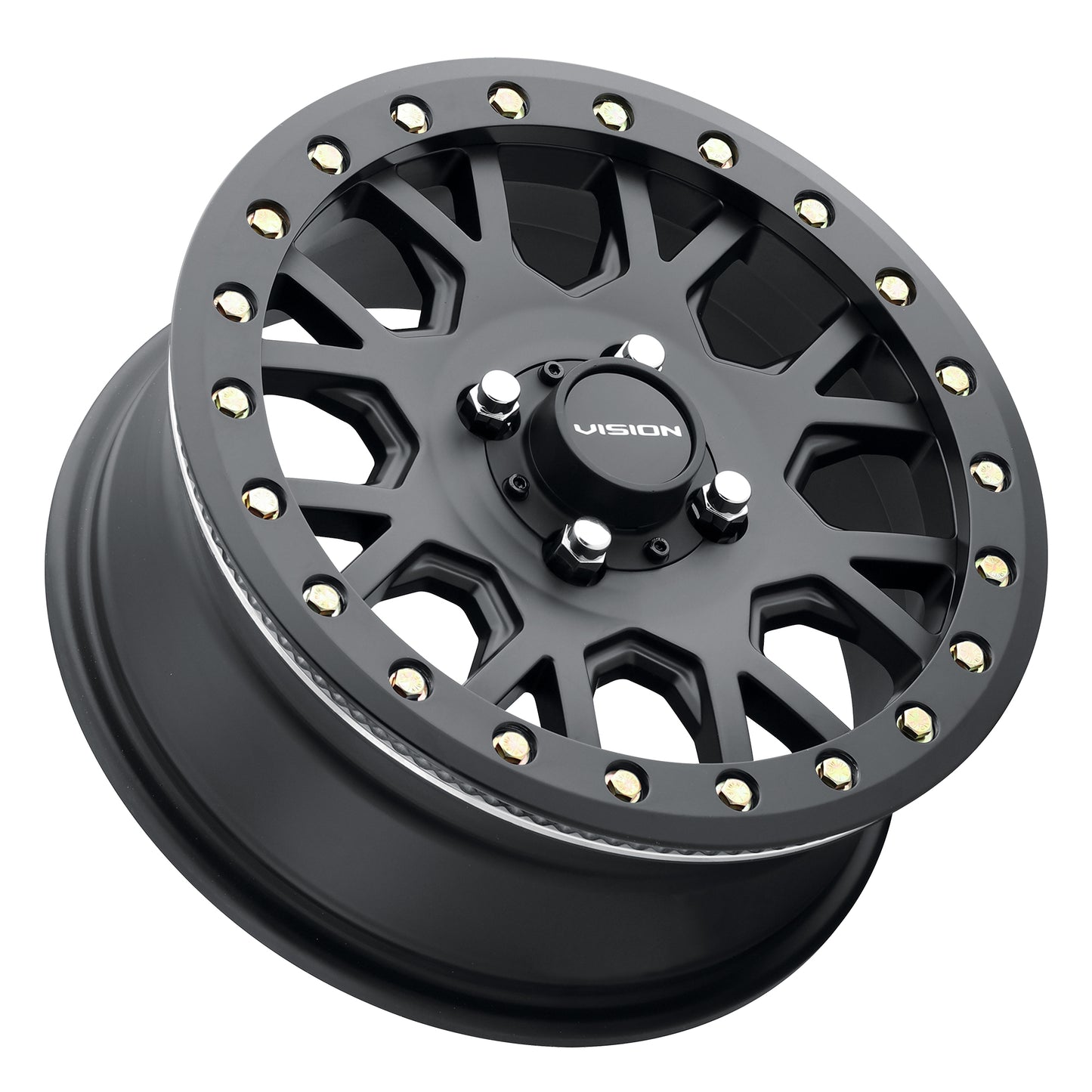 Vision Wheel GV8BL Invader UTV Beadlock-UTV Wheel-Vision Wheel-Pivotal Motorsports
