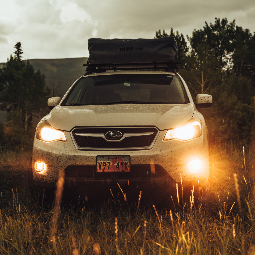 Subaru Crosstrek LED Fog Light Kit (2013-2020) - Amber Lens-Heretic Studio-Pivotal Motorsports