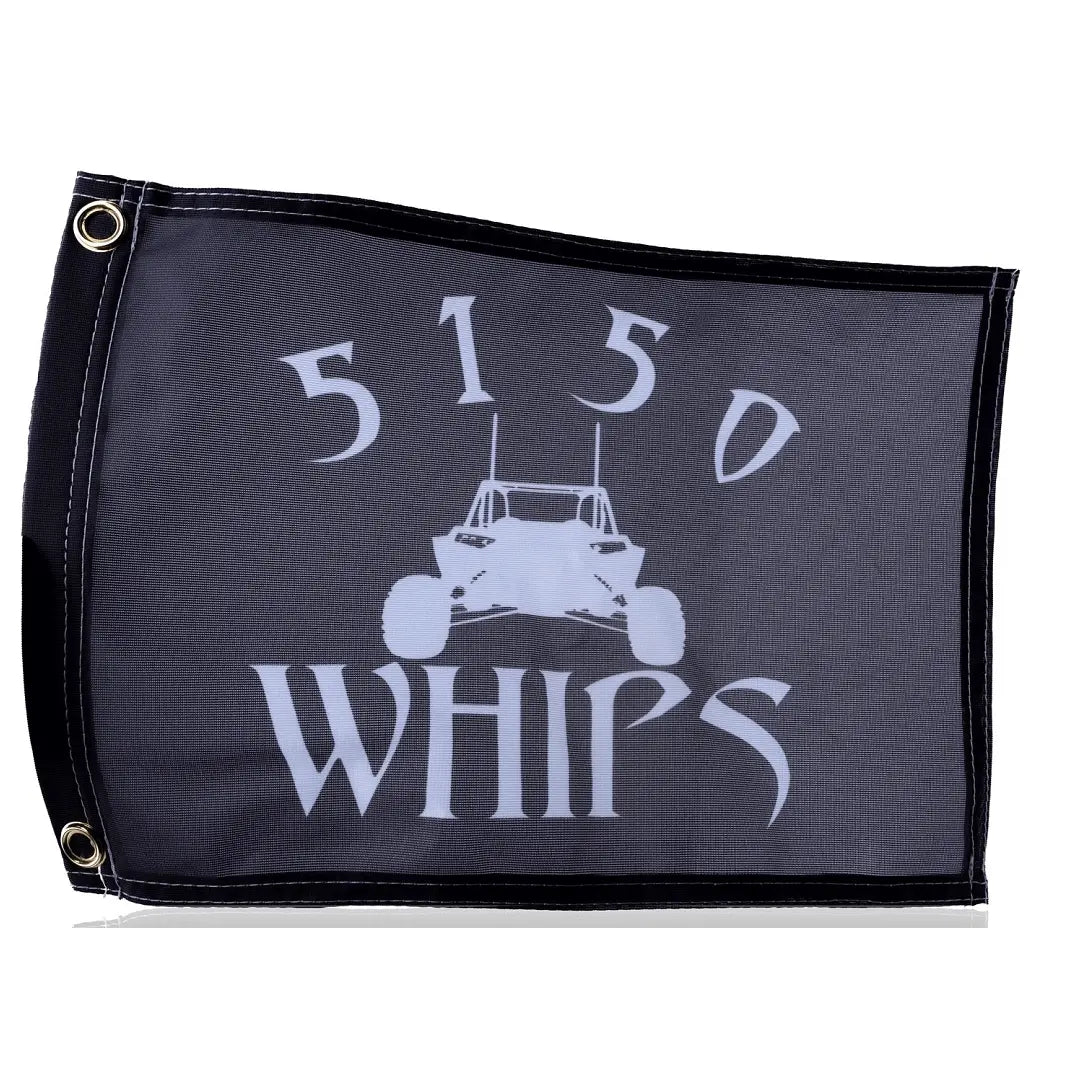 Heavy Duty 5150 Whips Flag (10"X15")-Accessories-5150 Whips Inc.-Pivotal Motorsports