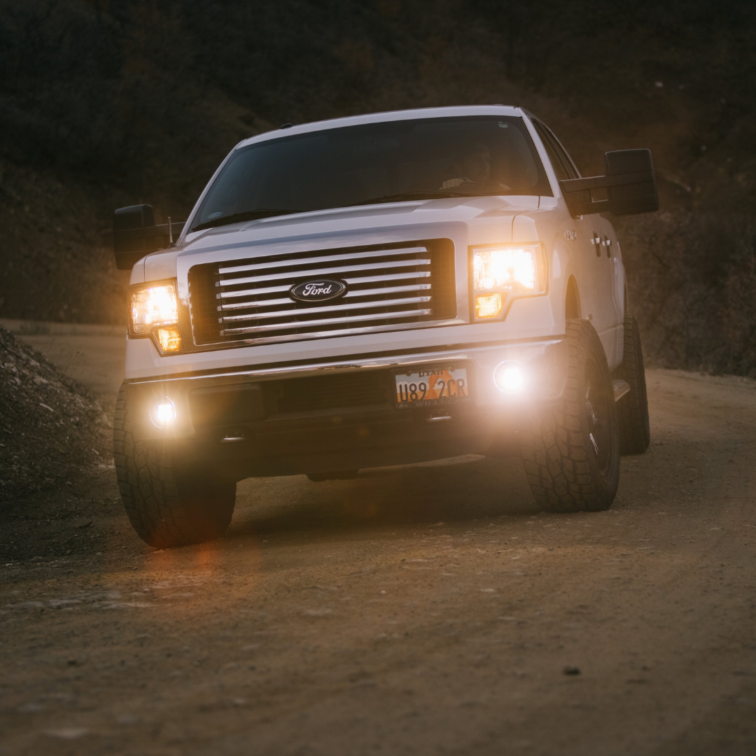 Ford F250 (2006-2014) - LED Fog Light Kit - Clear Lens-Light Bar-Heretic Studio-Pivotal Motorsports