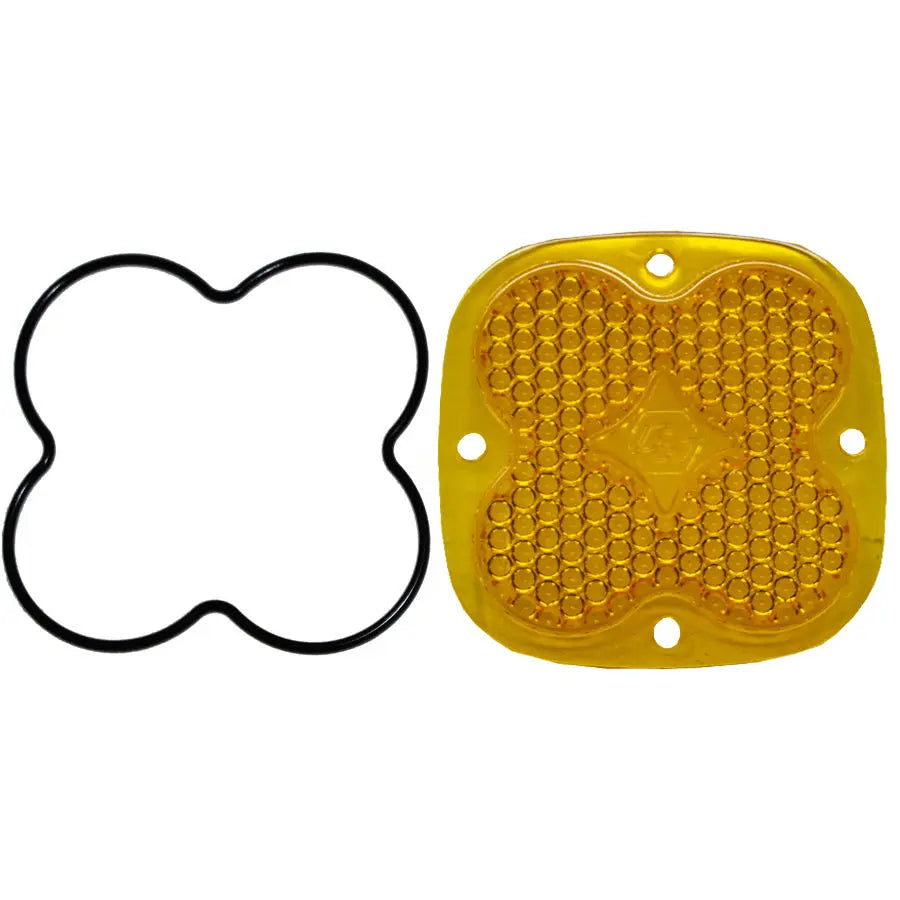 Squadron Light Pod Lens Kit-Lens Kit-Baja Designs-Work Scene-Amber-Pivotal Motorsports