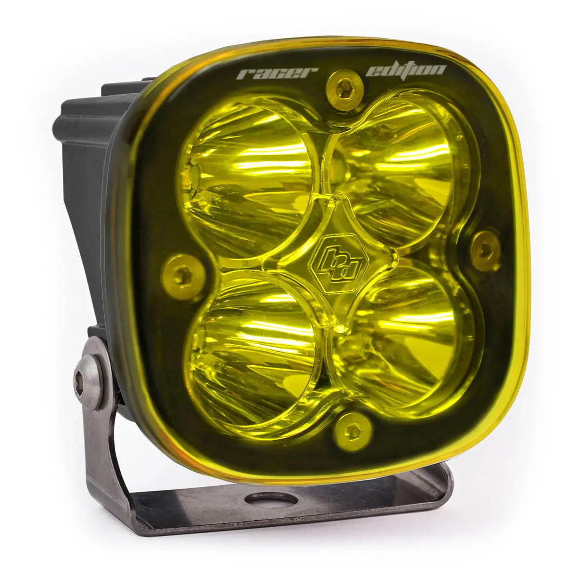 Squadron Racer LED Auxiliary Light Pod-LED Pods / Auxiliary-Baja Designs-Racer Spot-Amber-Pivotal Motorsports