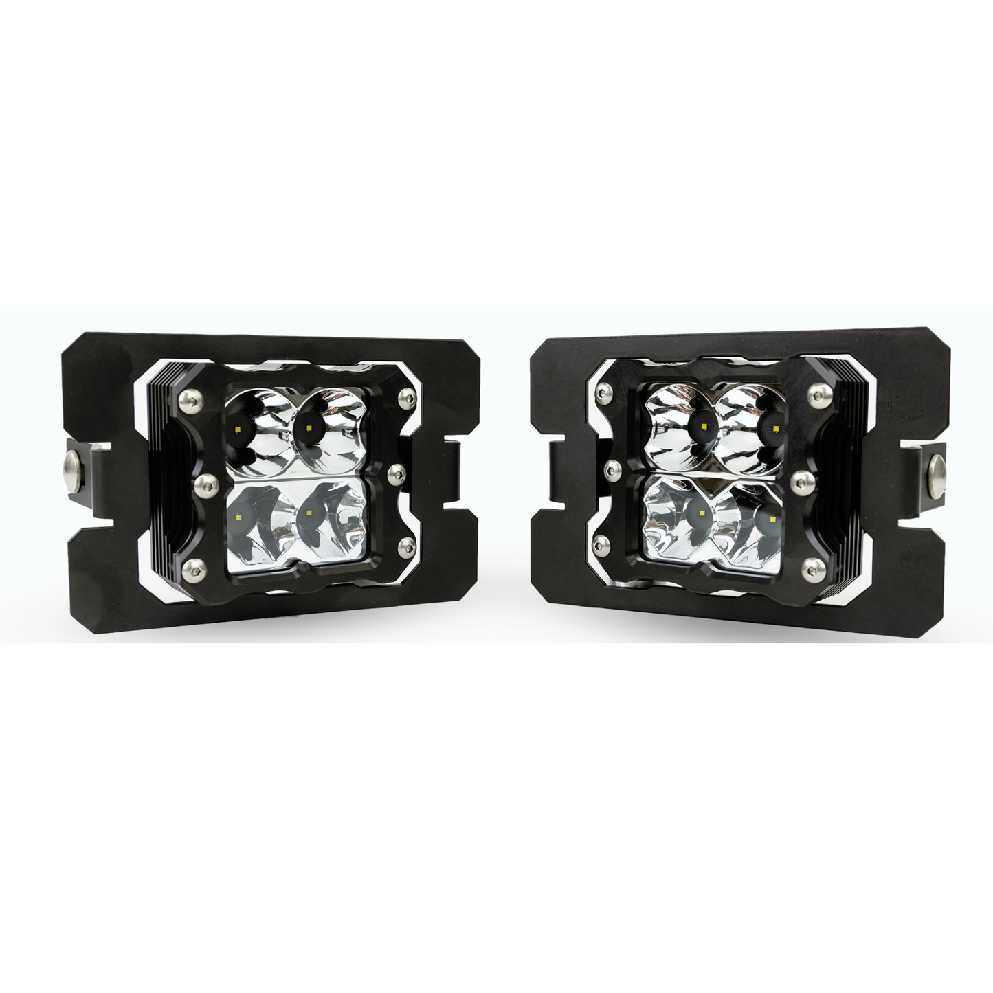 Ford F-250 and 350 Super-Duty (2017-2020) - LED Fog Light Kit - Clear Lens-Heretic Studio-Pivotal Motorsports