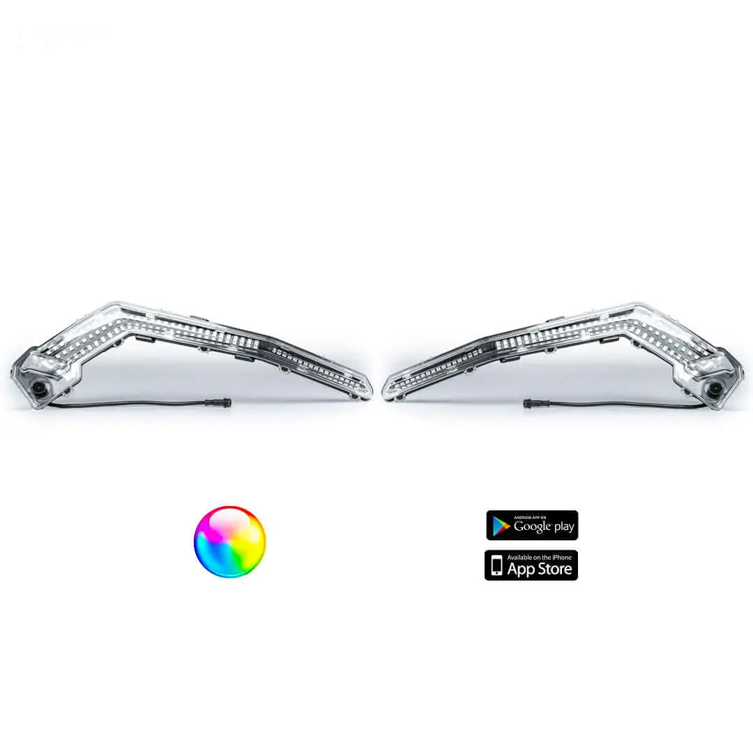 5150 Whips 187 Style Can-Am Eyebrows w/ Control Harness-5150 Whips Inc.-Pivotal Motorsports