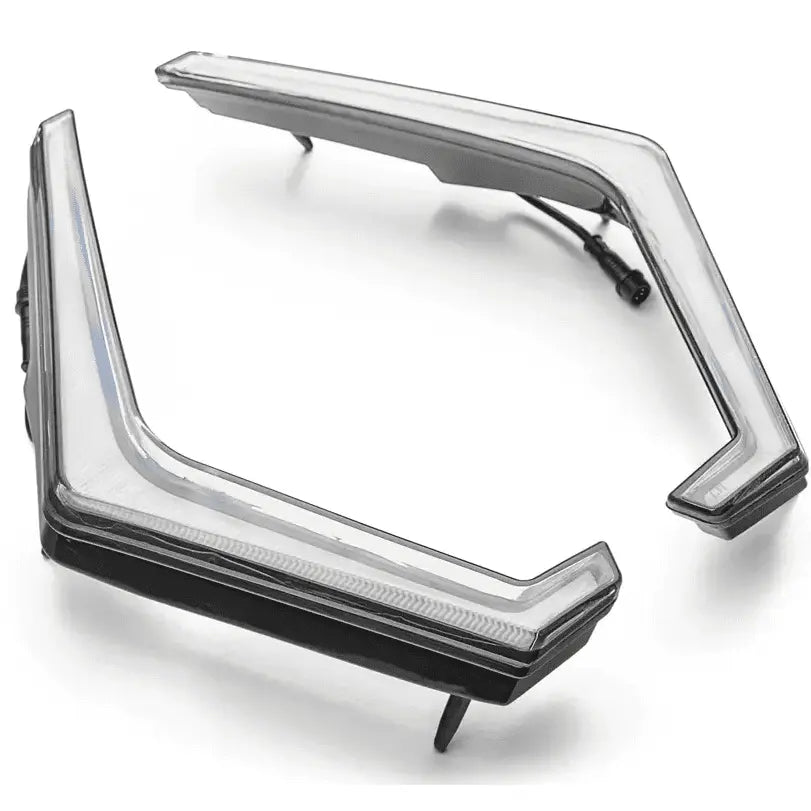 5150 Whips RZR Fangs (White)-5150 Whips Inc.-Pivotal Motorsports