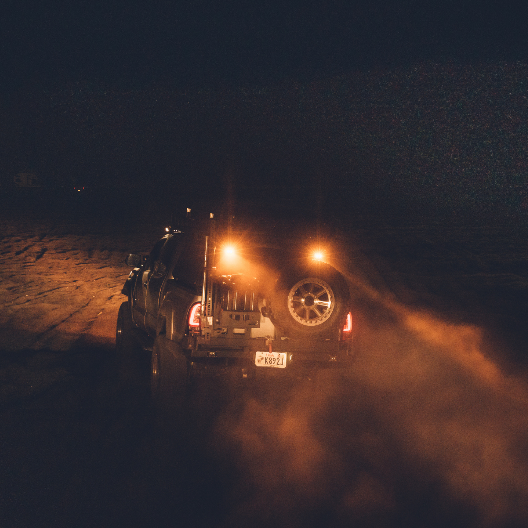 BA-2 Flush Mount Amber LED Pod Light - 2 Pack-Light Bar-Heretic Studio-Pivotal Motorsports