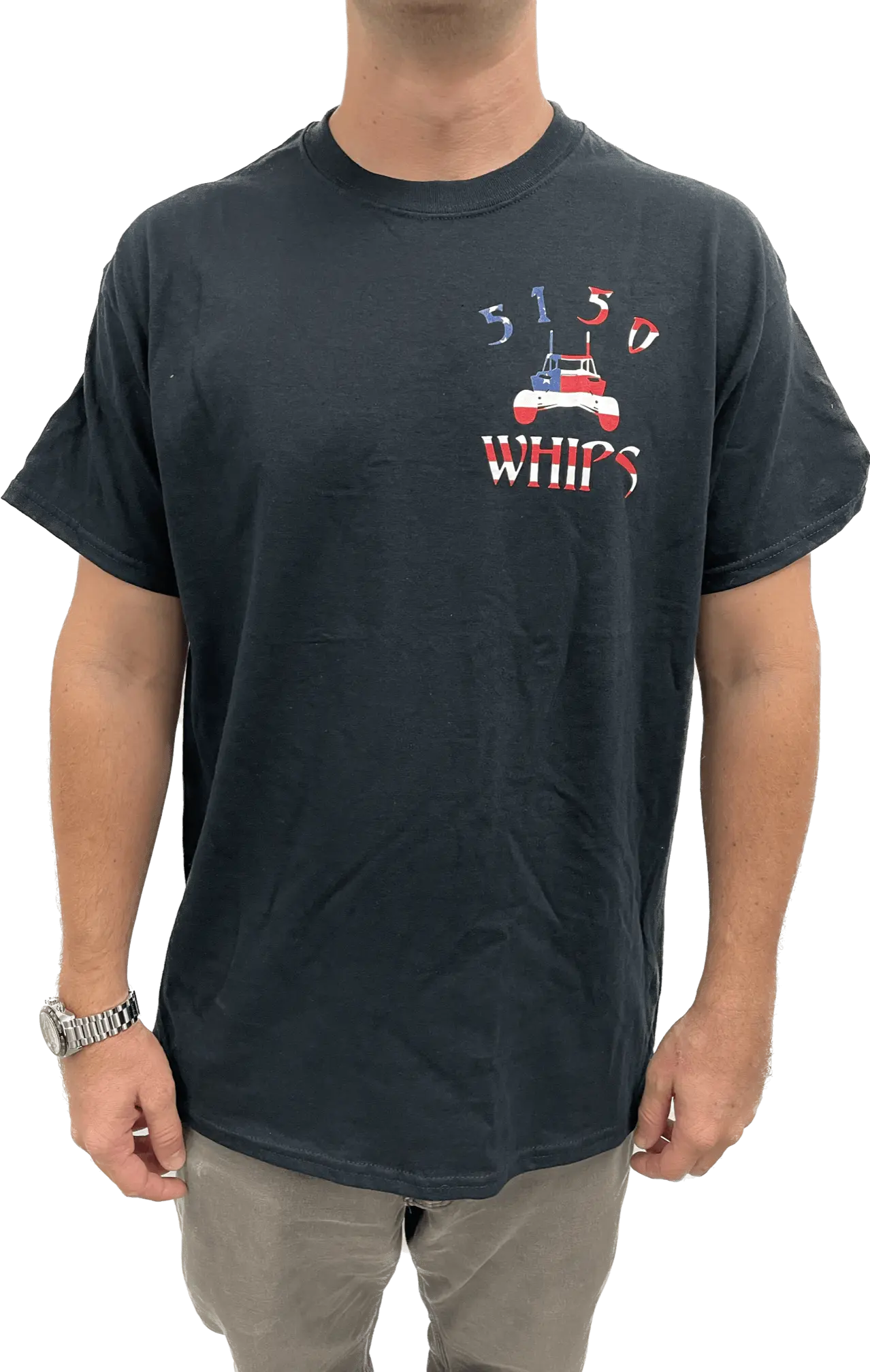 5150 T-Shirt Black RWB Logo-5150 Whips Inc.-Pivotal Motorsports