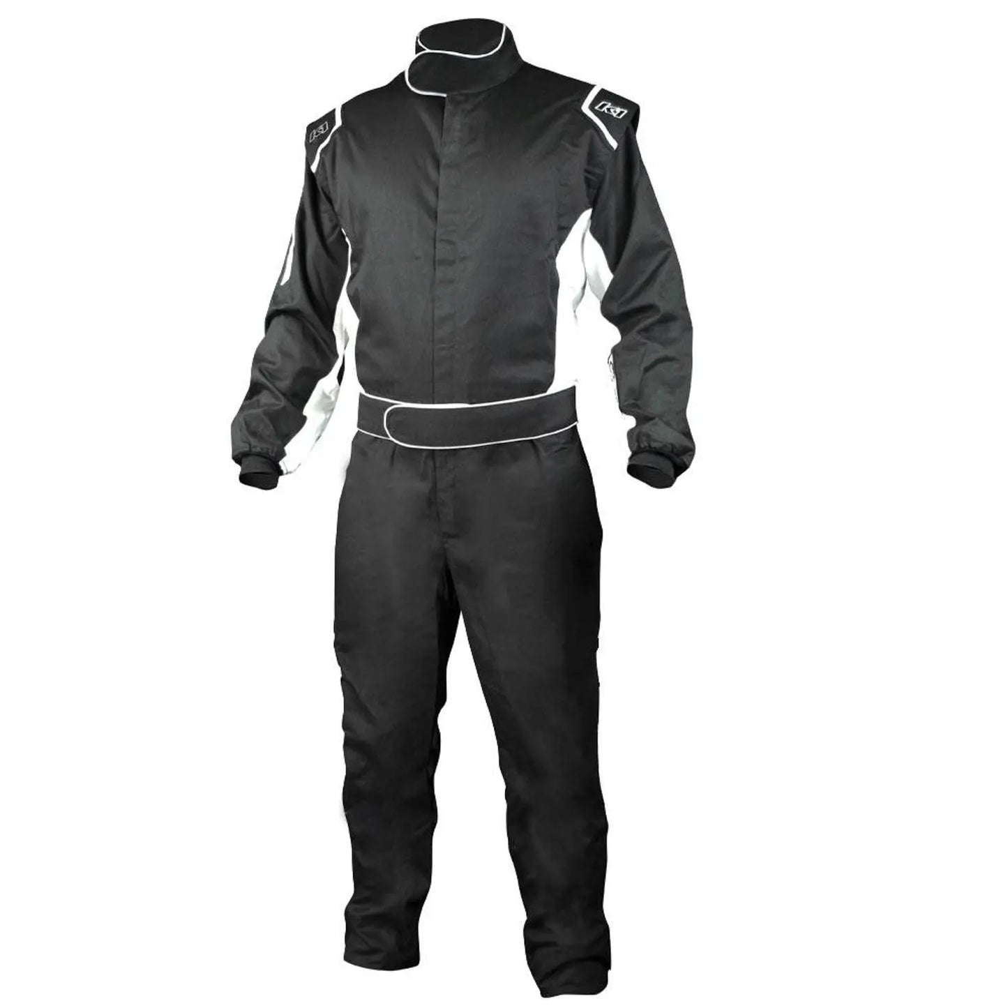 Suit Challenger Black 3X-Large SFI 3.2A/1-Safety Equipment,Safety Clothing,Driving Suits-K1 RACEGEAR-Pivotal Motorsports