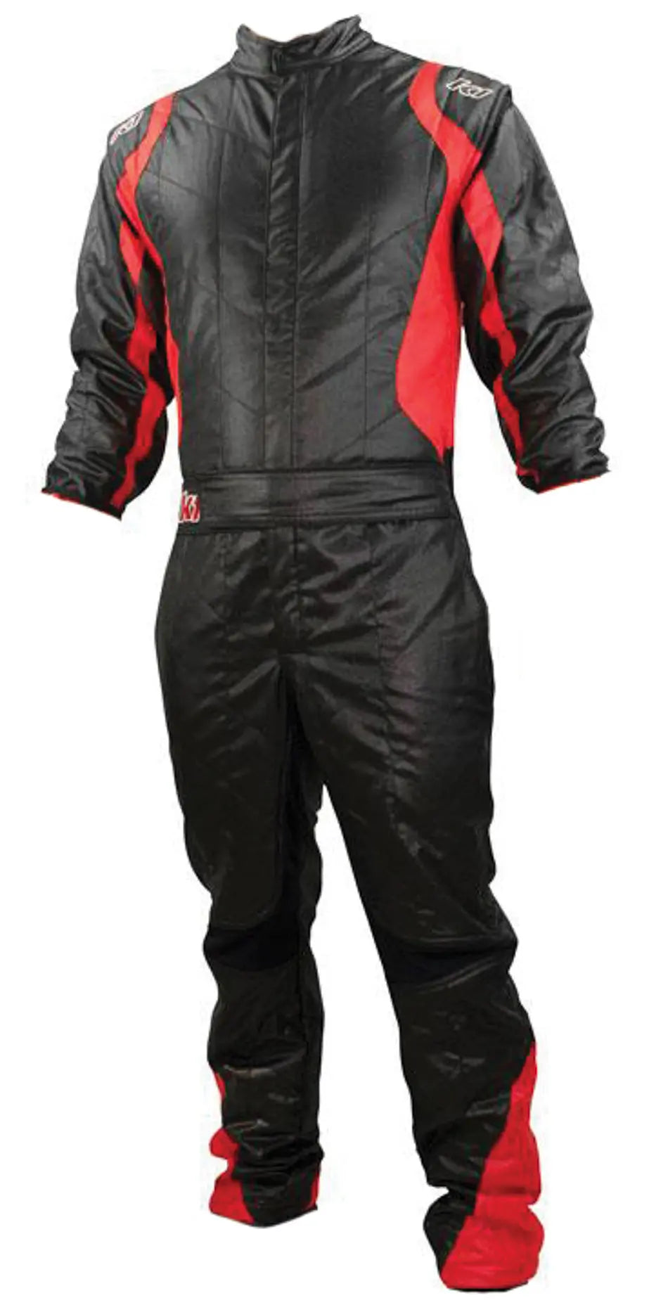 Suit Precision II Black / Red Large / X-Large-Safety Equipment,Safety Clothing,Driving Suits-K1 RACEGEAR-Pivotal Motorsports