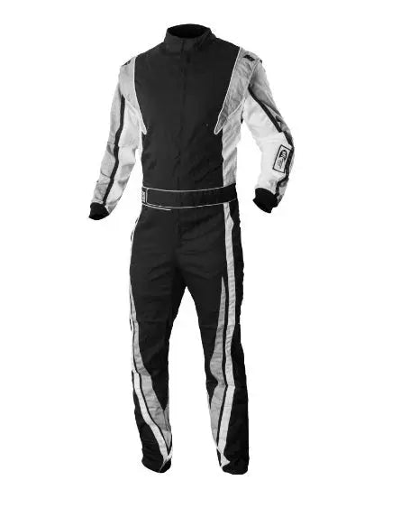 Suit Victory Black Large SFI 3.2A/1-Safety Equipment,Safety Clothing,Driving Suits-K1 RACEGEAR-Pivotal Motorsports