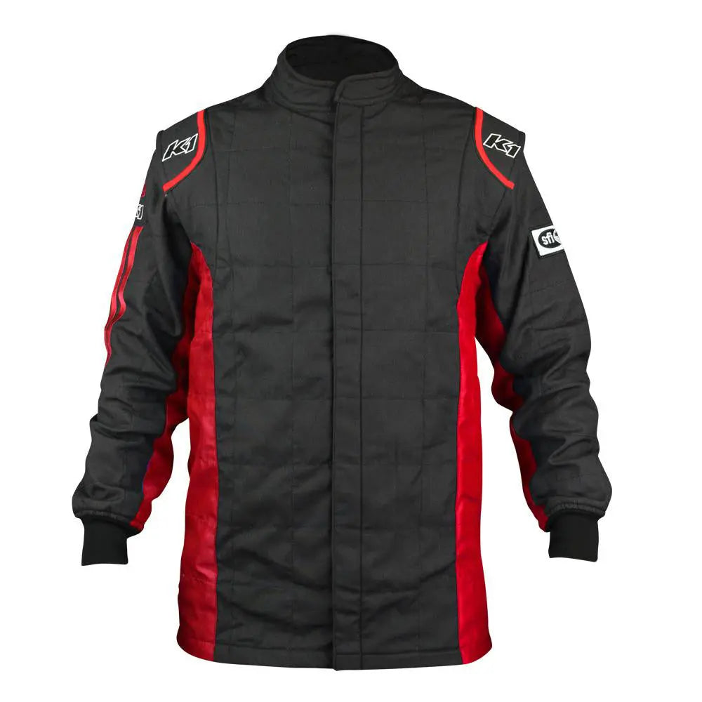 Jacket Sportsman Black / Red Medium-Safety Equipment,Safety Clothing,Driving Jackets-K1 RACEGEAR-Pivotal Motorsports
