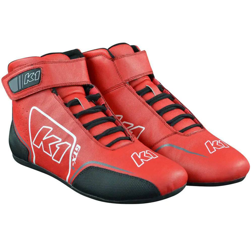 Shoe GTX-1 Red / Grey Size 13-Safety Equipment,Safety Clothing,Driving Shoes and Boots-K1 RACEGEAR-Pivotal Motorsports