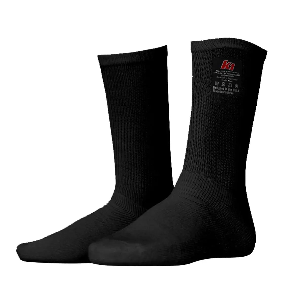 Socks Nomex K1 Black Youth-Safety Equipment,Safety Clothing,Socks-K1 RACEGEAR-Pivotal Motorsports