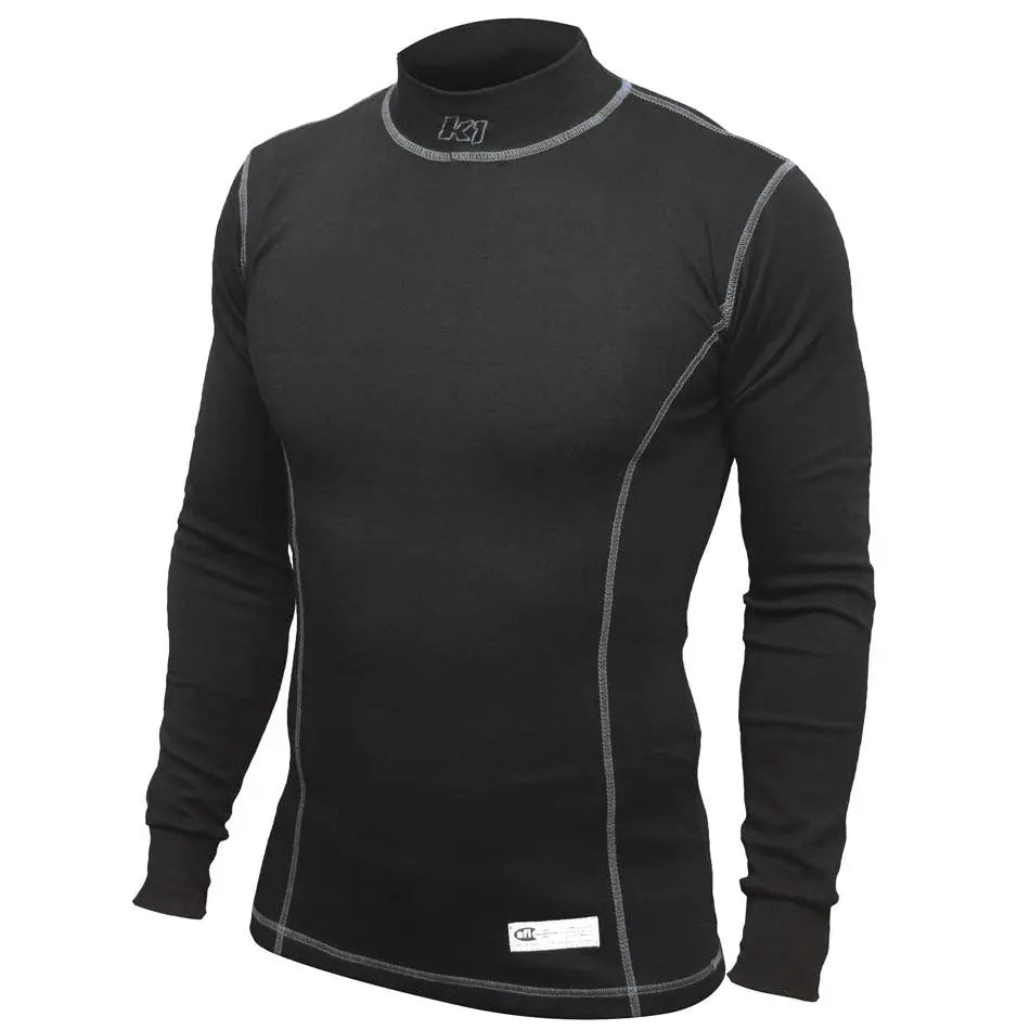 Undershirt Precision Black X-Large-Safety Equipment,Safety Clothing,Fire Retardant Underwear Tops-K1 RACEGEAR-Pivotal Motorsports