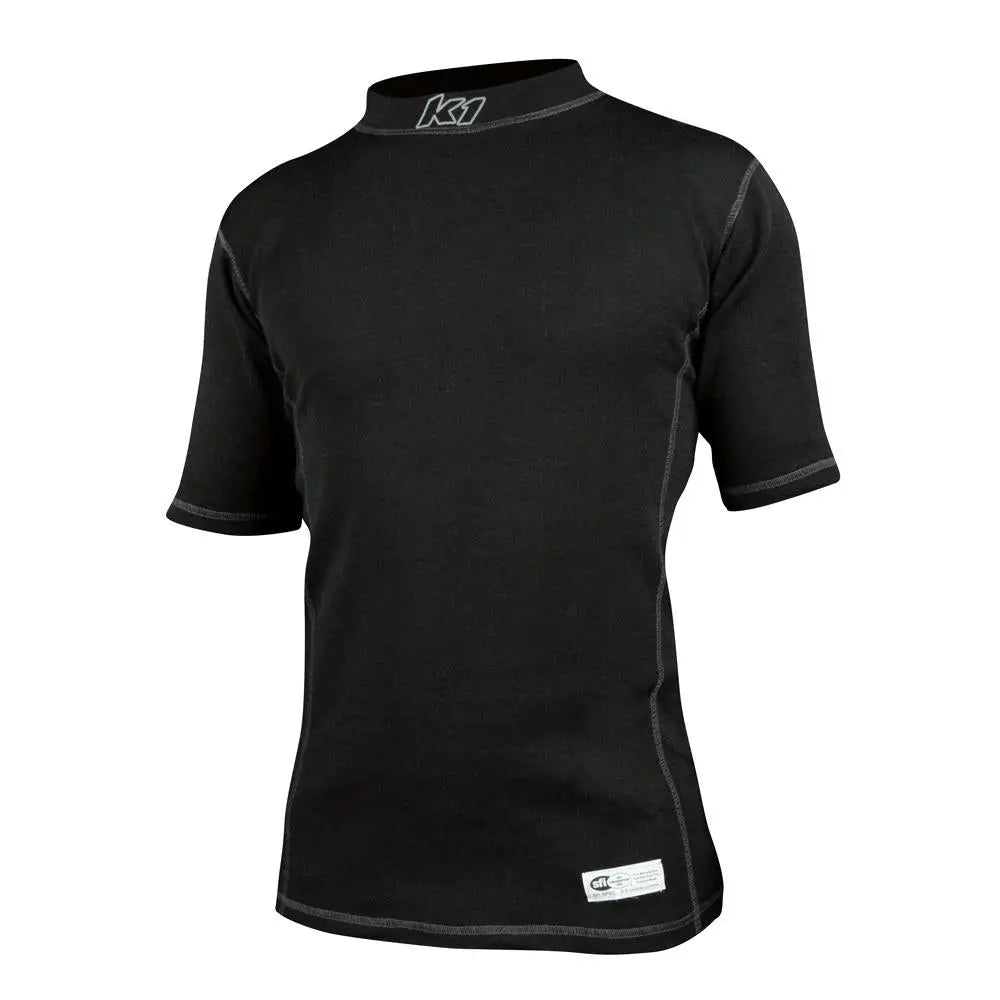 Undershirt Precision Black XX-Large-Safety Equipment,Safety Clothing,Fire Retardant Underwear Tops-K1 RACEGEAR-Pivotal Motorsports