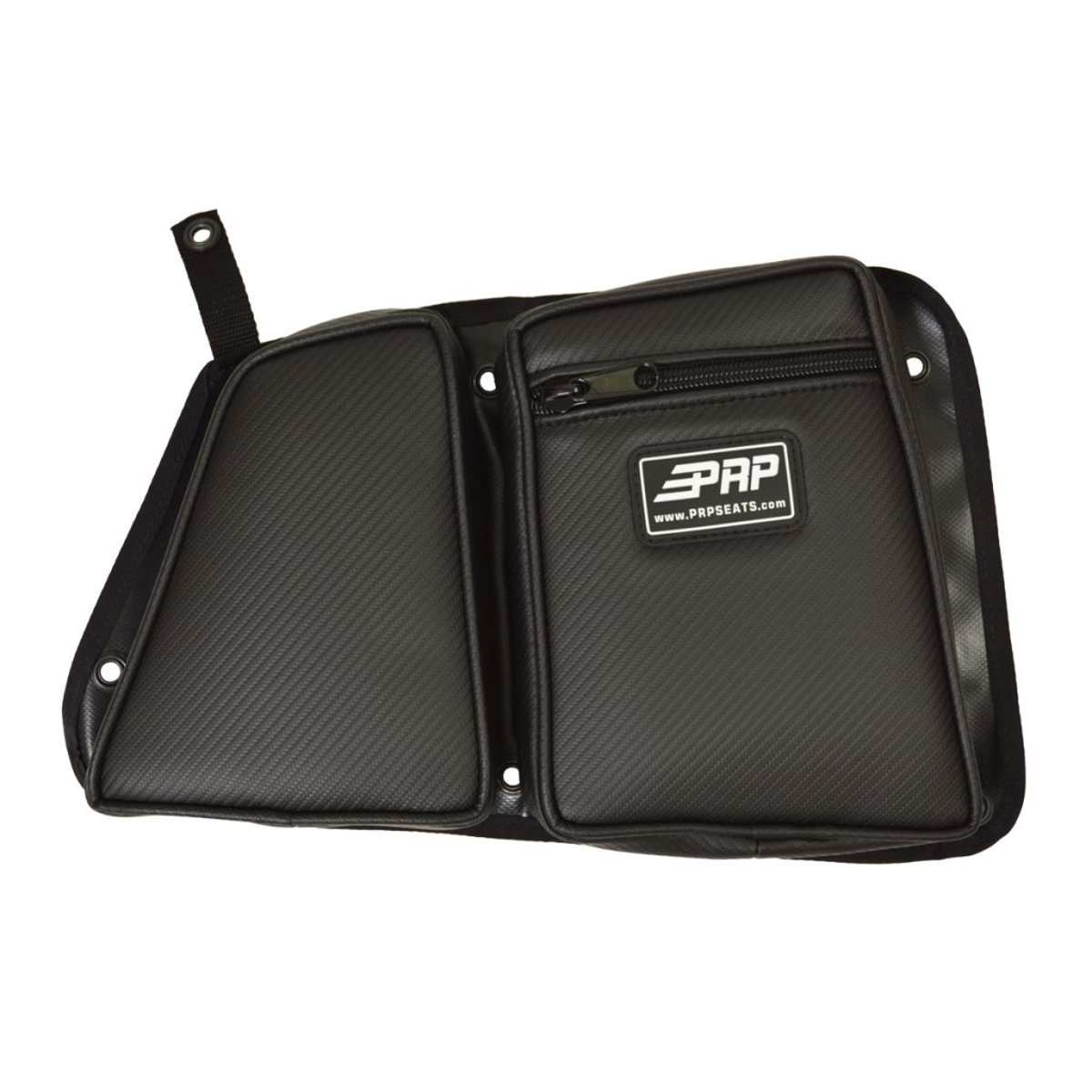 RZR Stock Rear Door Bag with Knee Pad-Vehicle Storage Bags-PRP Seats-Passenger-Pivotal Motorsports