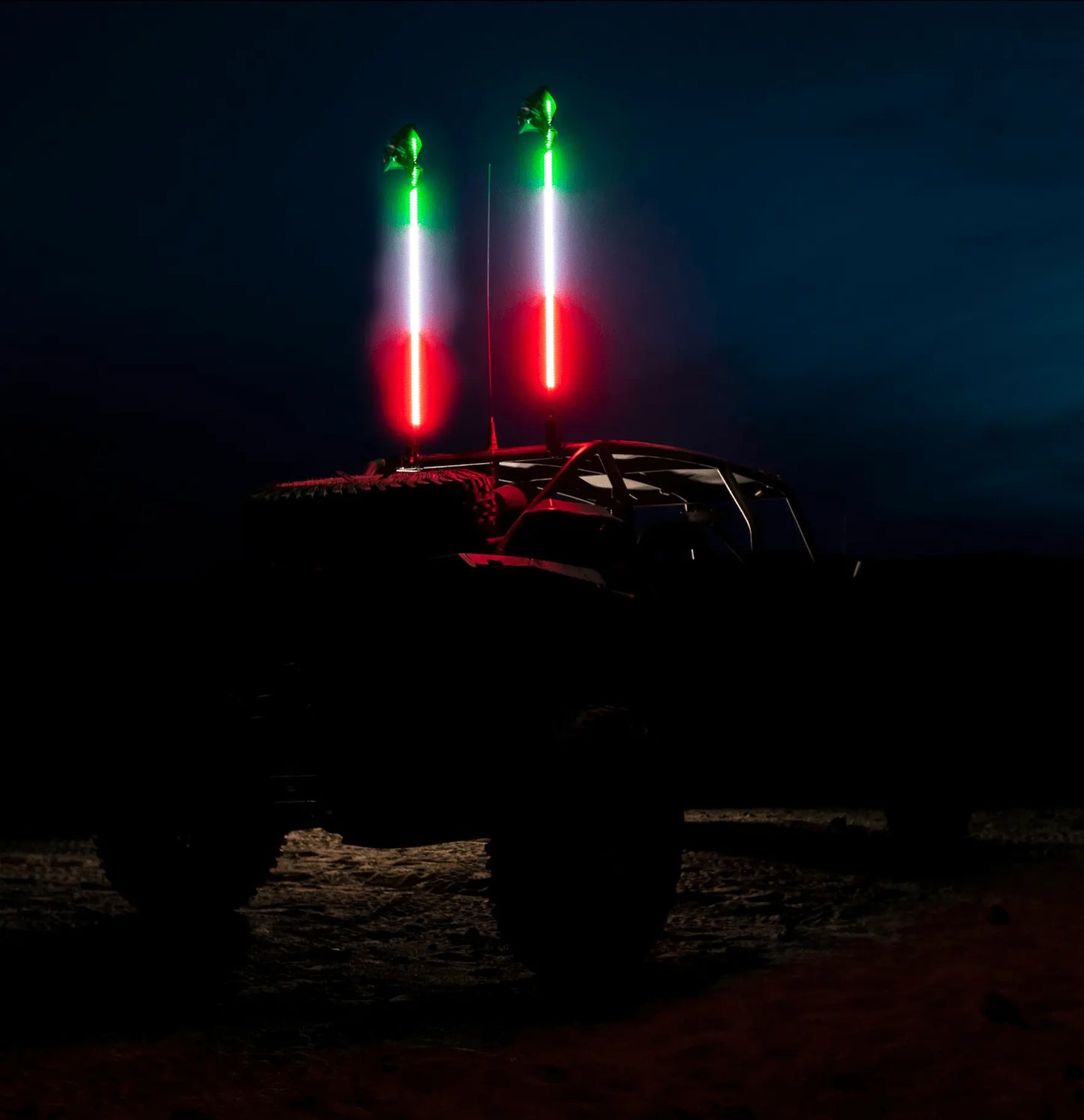 Red, White, & Green Hyper Whip-5150 Whips Inc.-Pivotal Motorsports