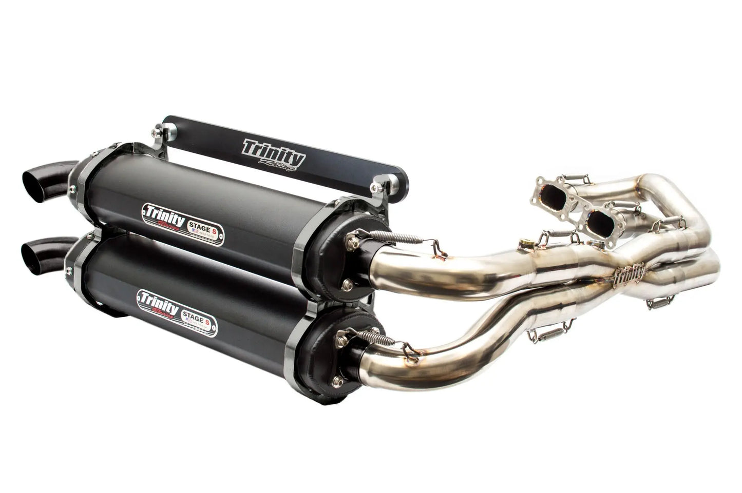 Trinity Racing RZR XP 1000 Full Exhaust-Exhaust-Trinity Racing-Cerakote w/ Stainless Header-Pivotal Motorsports
