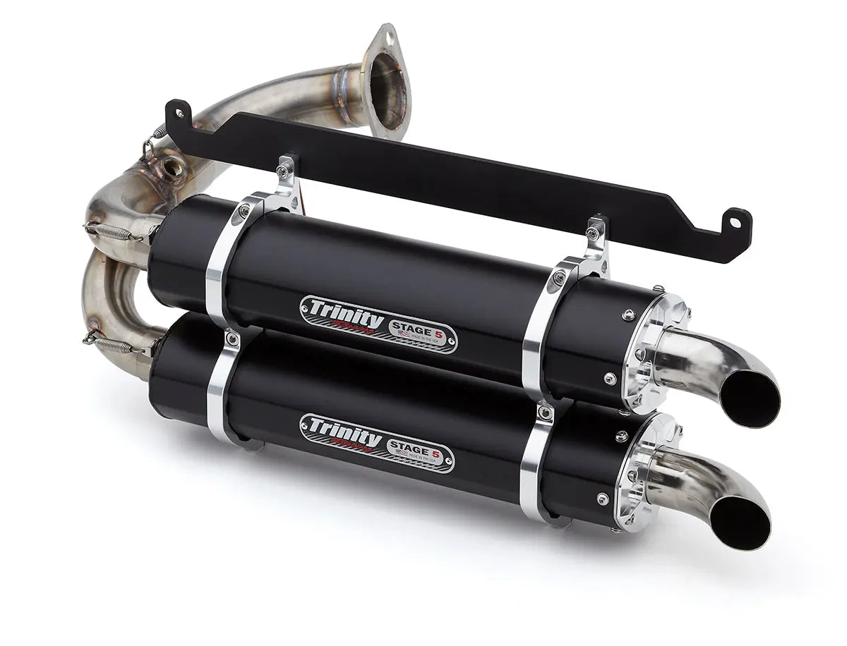 Trinity Racing HONDA TALON Slip On Exhaust-Slip On-Trinity Racing-Black-Pivotal Motorsports