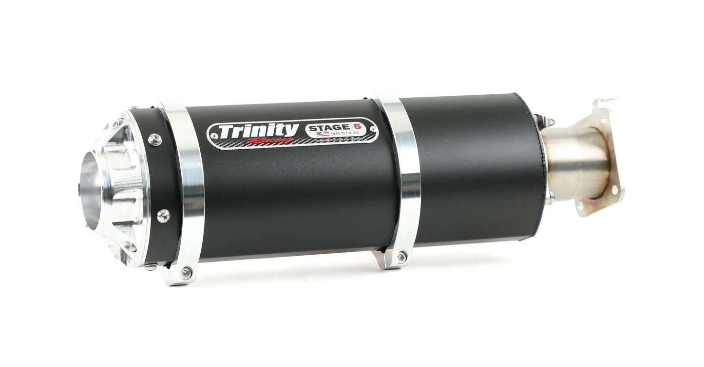 Trinity Racing KRX1000 Slip On Exhaust-Slip On-Trinity Racing-Black-Pivotal Motorsports