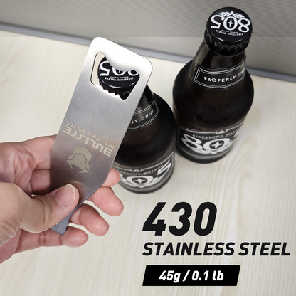 Flat Bottle Opener - BULLITE WHEELS 