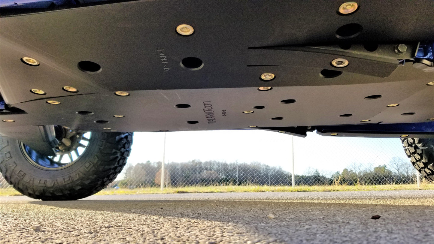 Trail Armor Polaris RZR XP PRO Full Skids with Integrated Sliders or Trimmed for Extreme Kick Out Nerf Sliders 2020 - 2025 TrailArmor