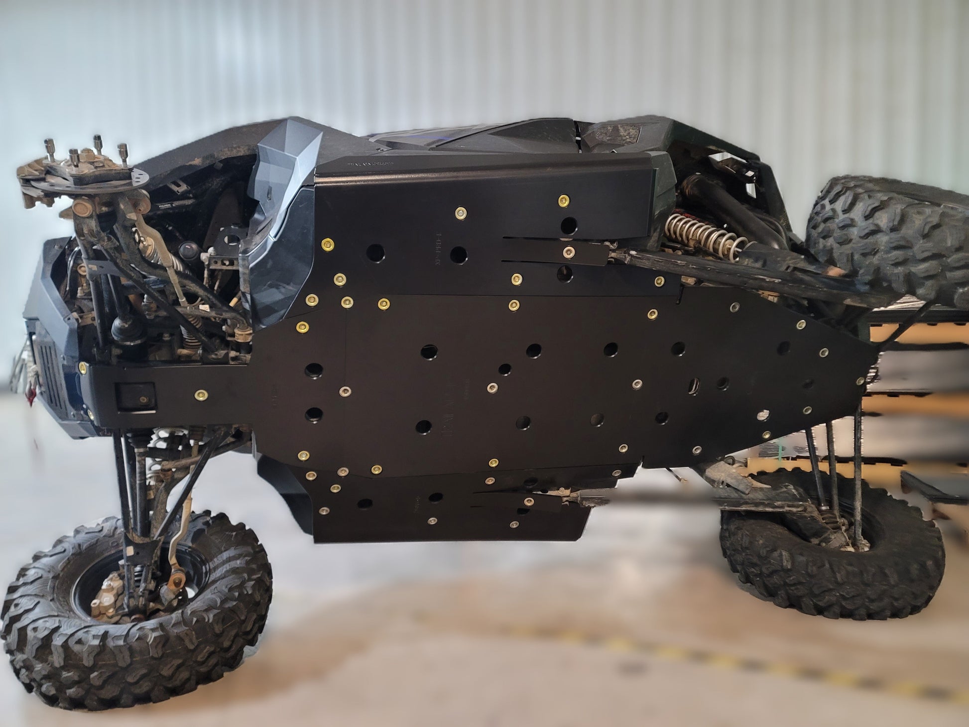 Trail Armor Polaris RZR XP PRO Full Skids with Integrated Sliders or Trimmed for Extreme Kick Out Nerf Sliders 2020 - 2025 TrailArmor