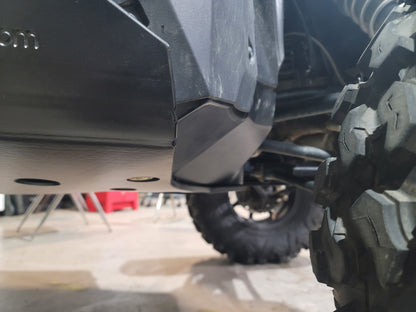 Trail Armor Polaris RZR XP PRO Full Skids with Integrated Sliders or Trimmed for Extreme Kick Out Nerf Sliders 2020 - 2025 TrailArmor