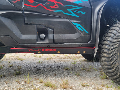 Trail Armor Kawasaki KRX 1000 (all editions) Full Skids with Integrated Slider Nerfs 2020 - 2025 TrailArmor