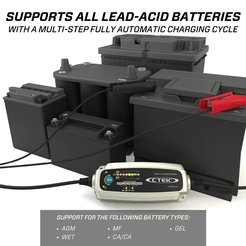 CTEK MUS 4.3 Test & Charge 12v