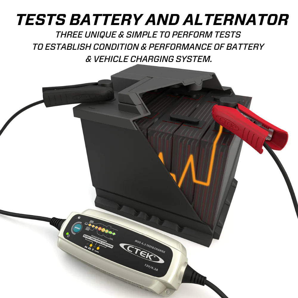 CTEK MUS 4.3 Test & Charge 12v