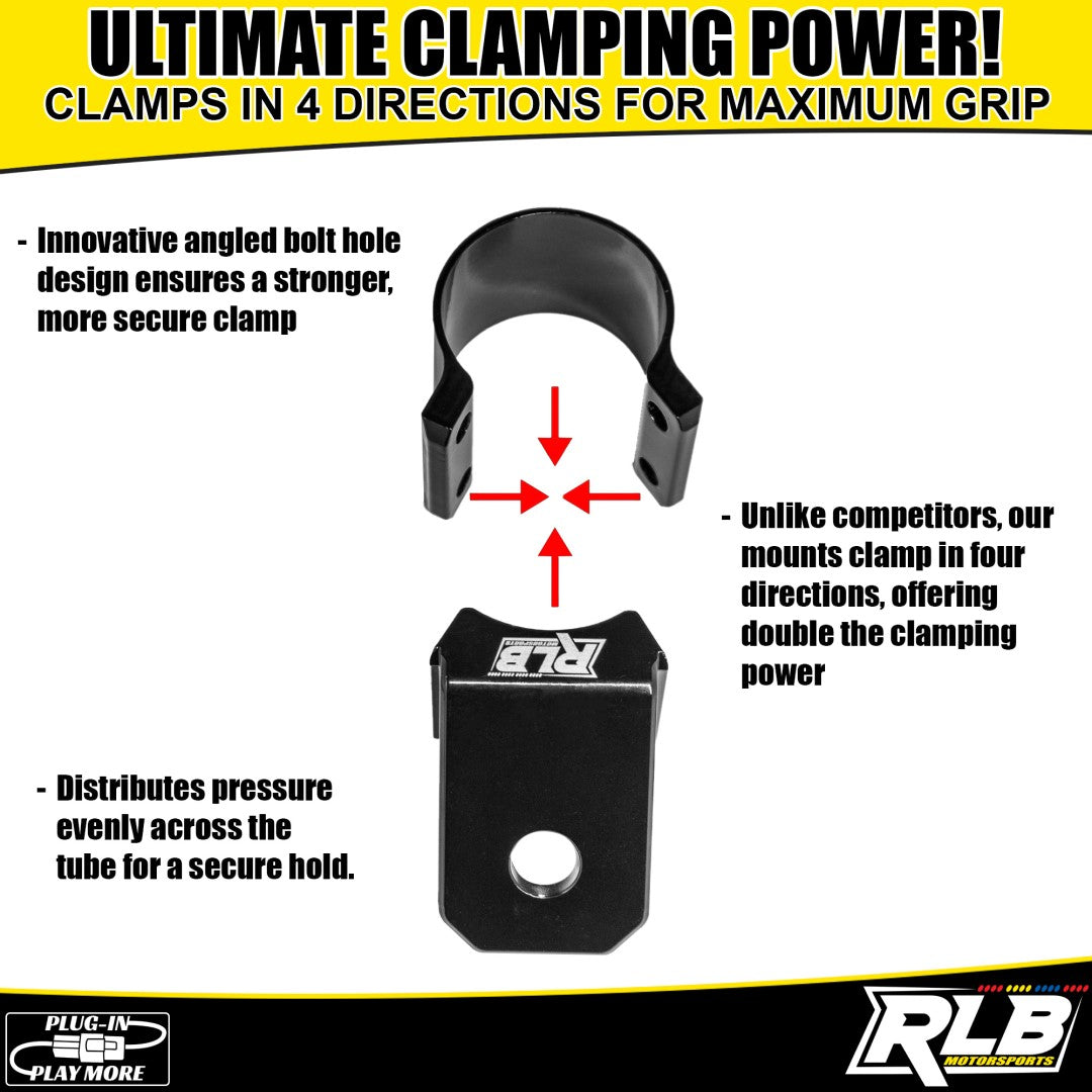 Light POD A-Pillar Clamp RLB Motorsports